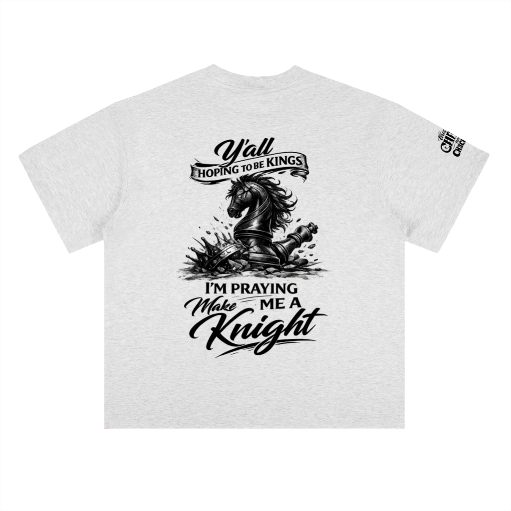 Heavyweight Drop Shoulder Cotton T-Shirt