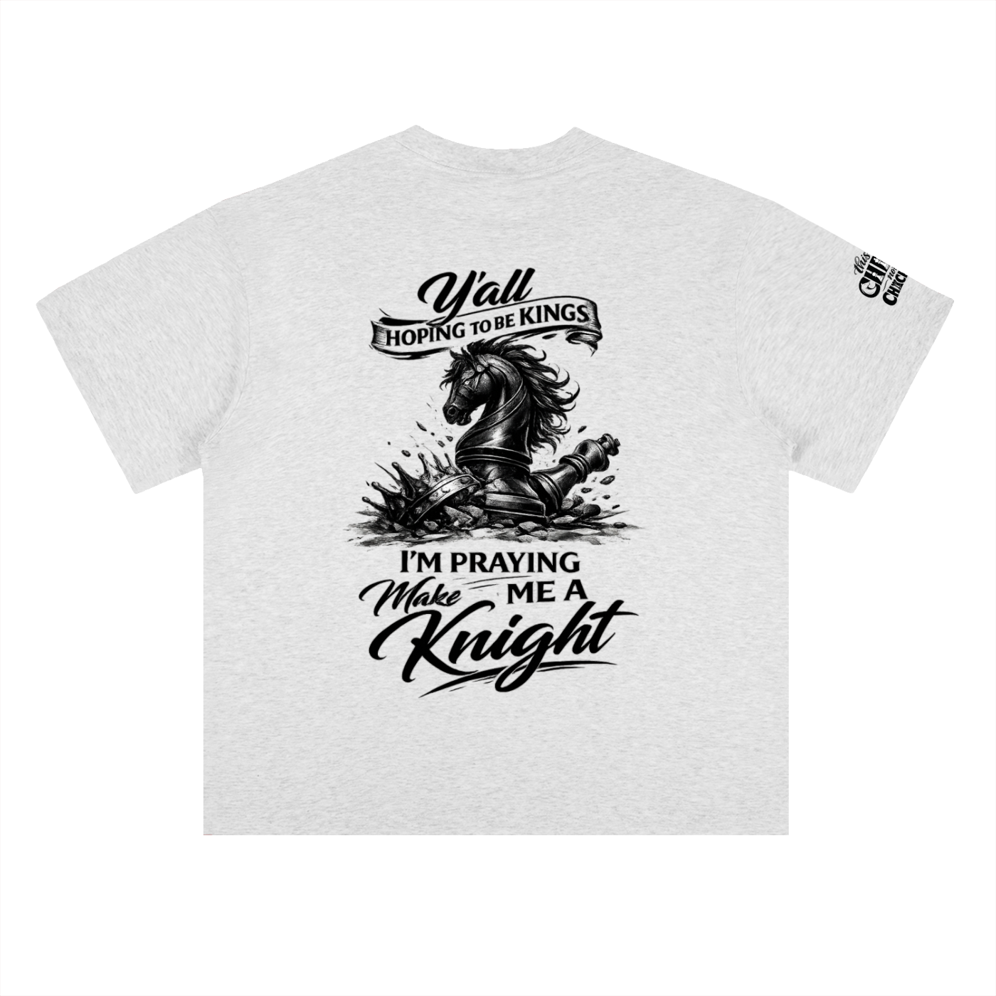 Heavyweight Drop Shoulder Cotton T-Shirt