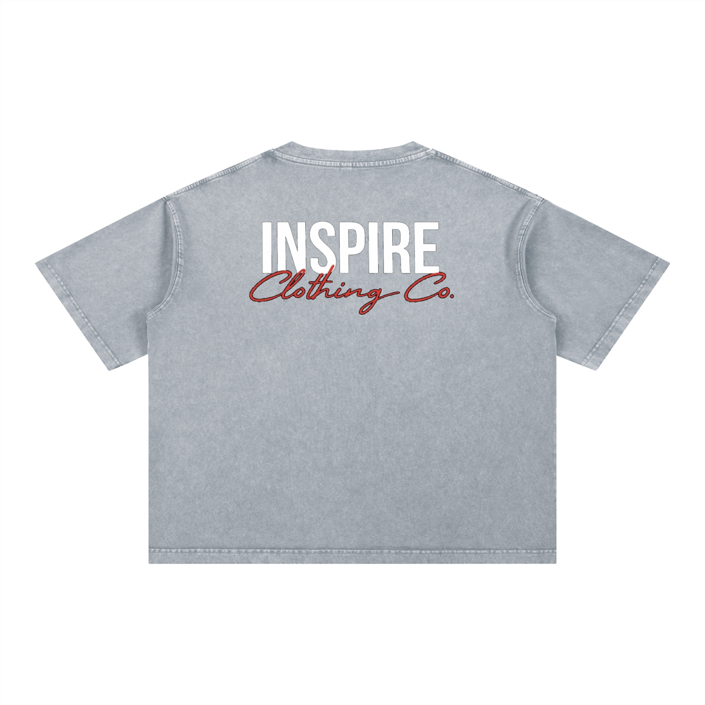 "Candle INSPIRE" Boxy Cotton T-Shirt