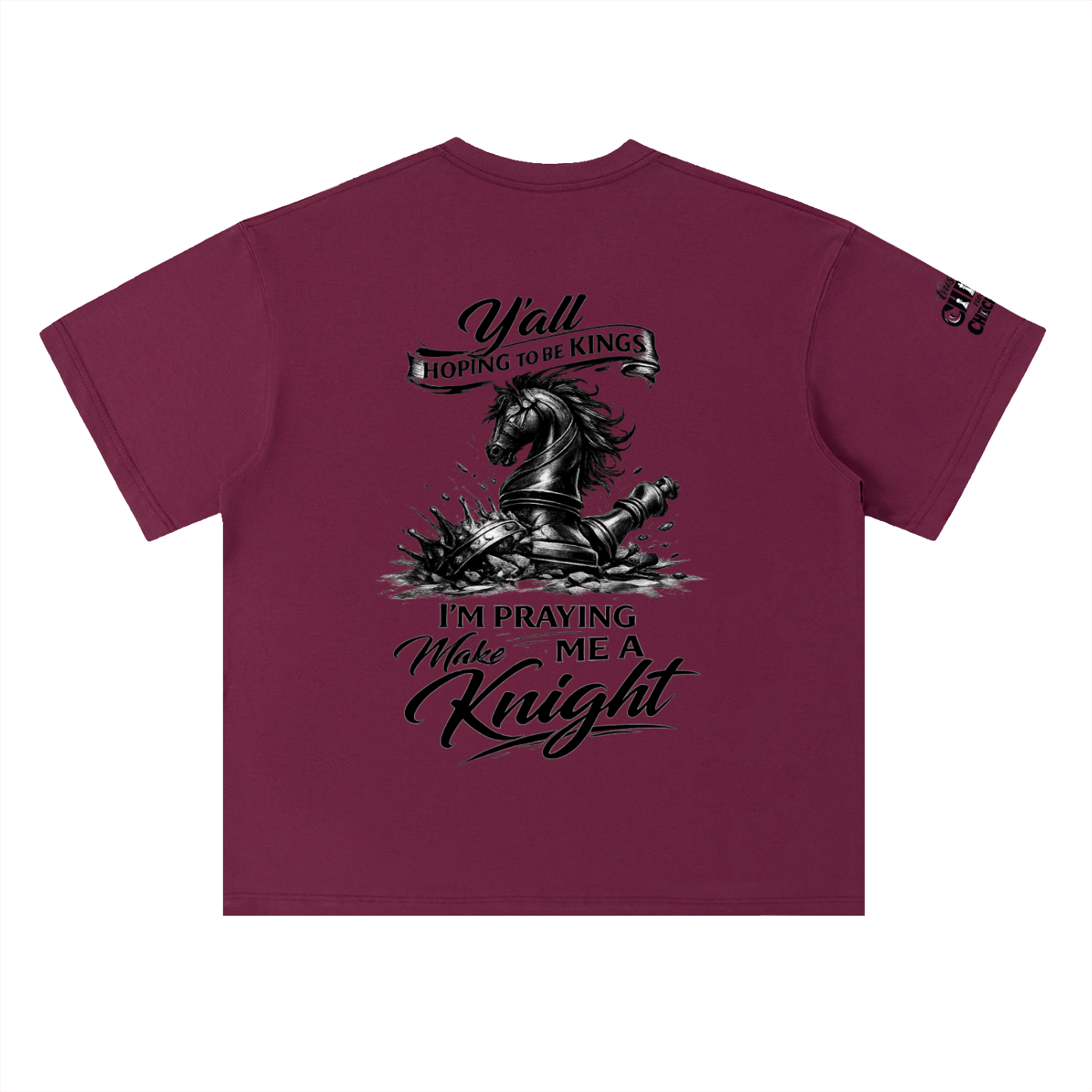 Heavyweight Drop Shoulder Cotton T-Shirt