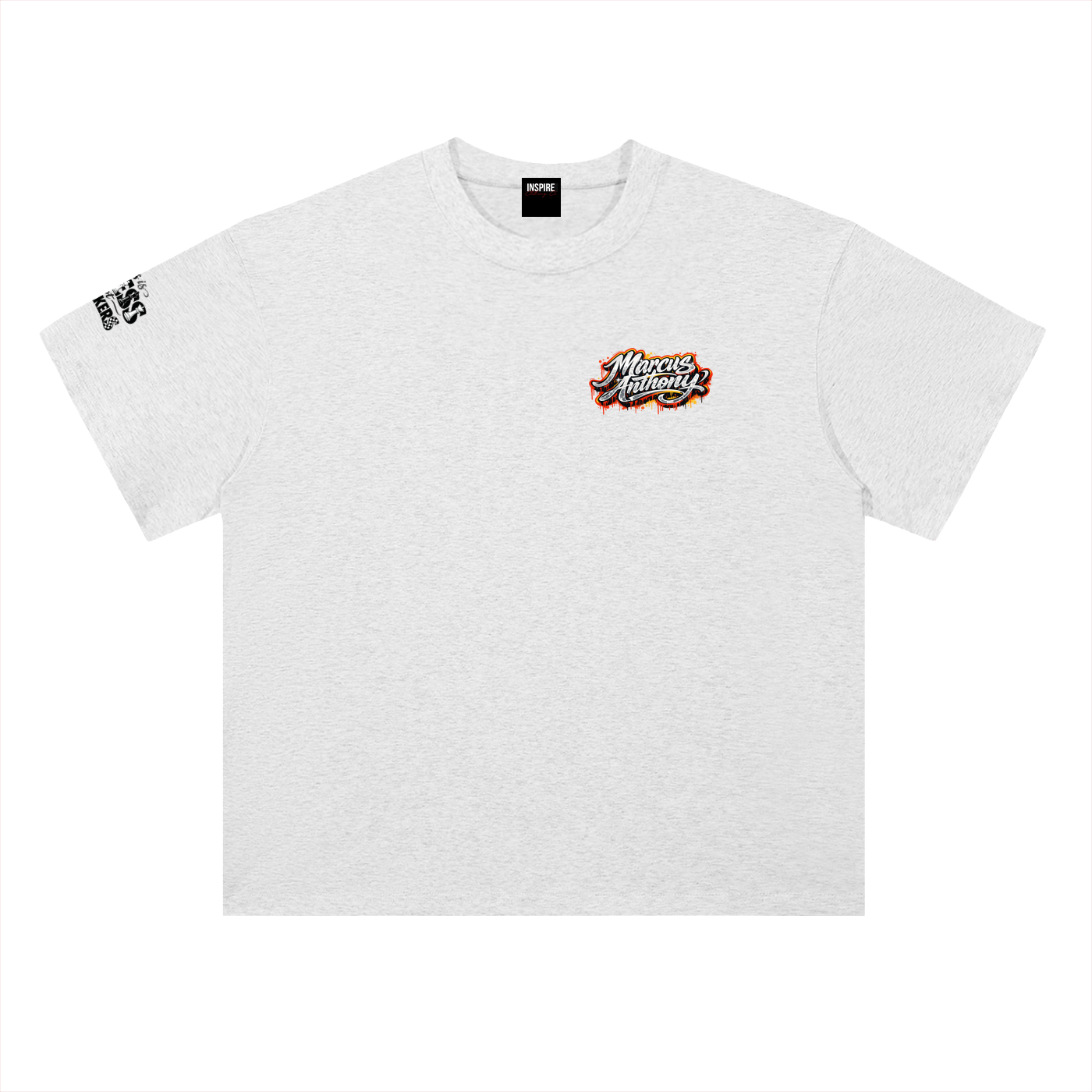 Heavyweight Drop Shoulder Cotton T-Shirt