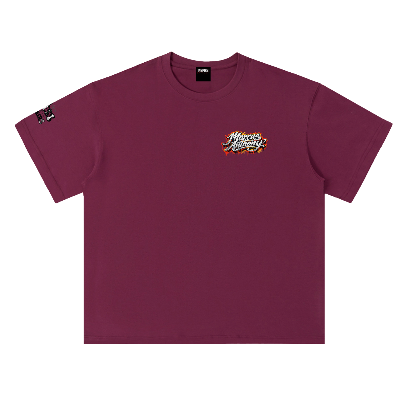 Heavyweight Drop Shoulder Cotton T-Shirt