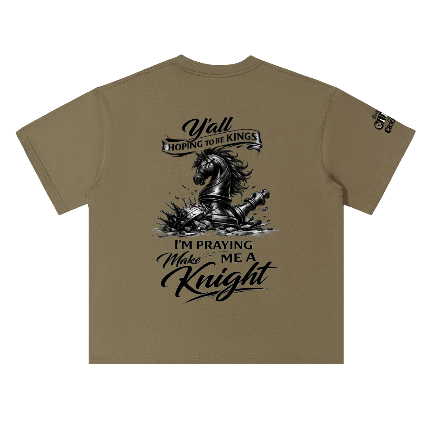 Heavyweight Drop Shoulder Cotton T-Shirt