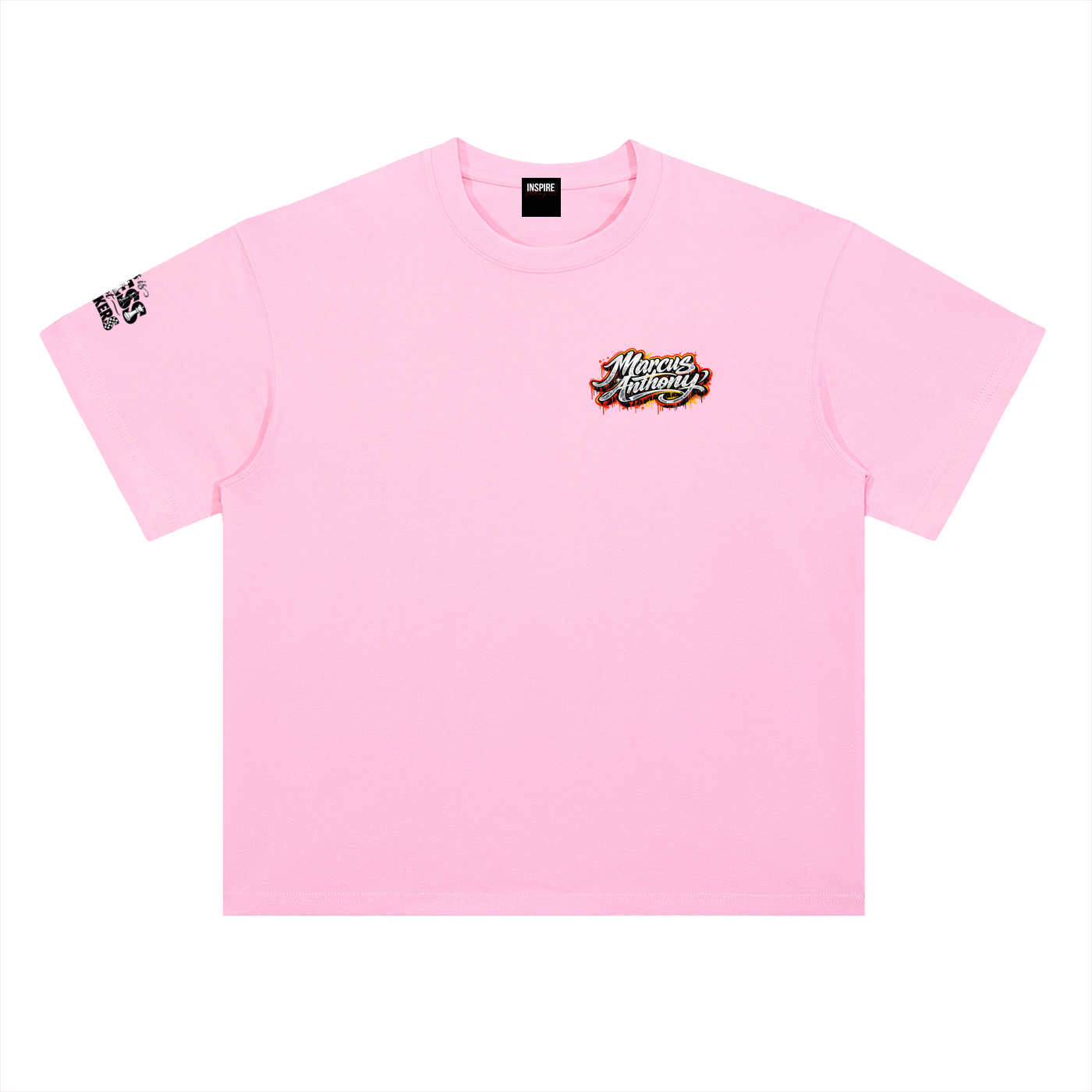 Heavyweight Drop Shoulder Cotton T-Shirt