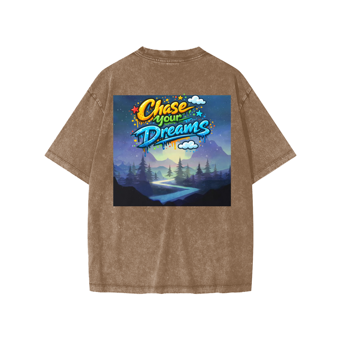 "Chase Your Dreams" Snow Washed Kids' T-Shirt