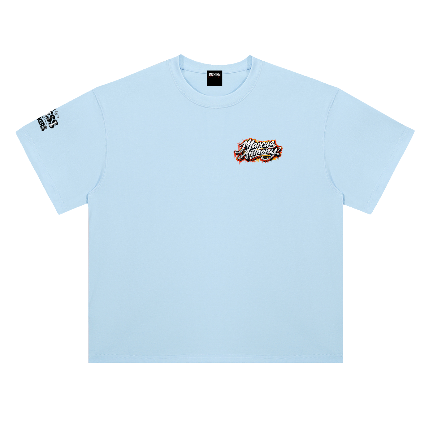 Heavyweight Drop Shoulder Cotton T-Shirt