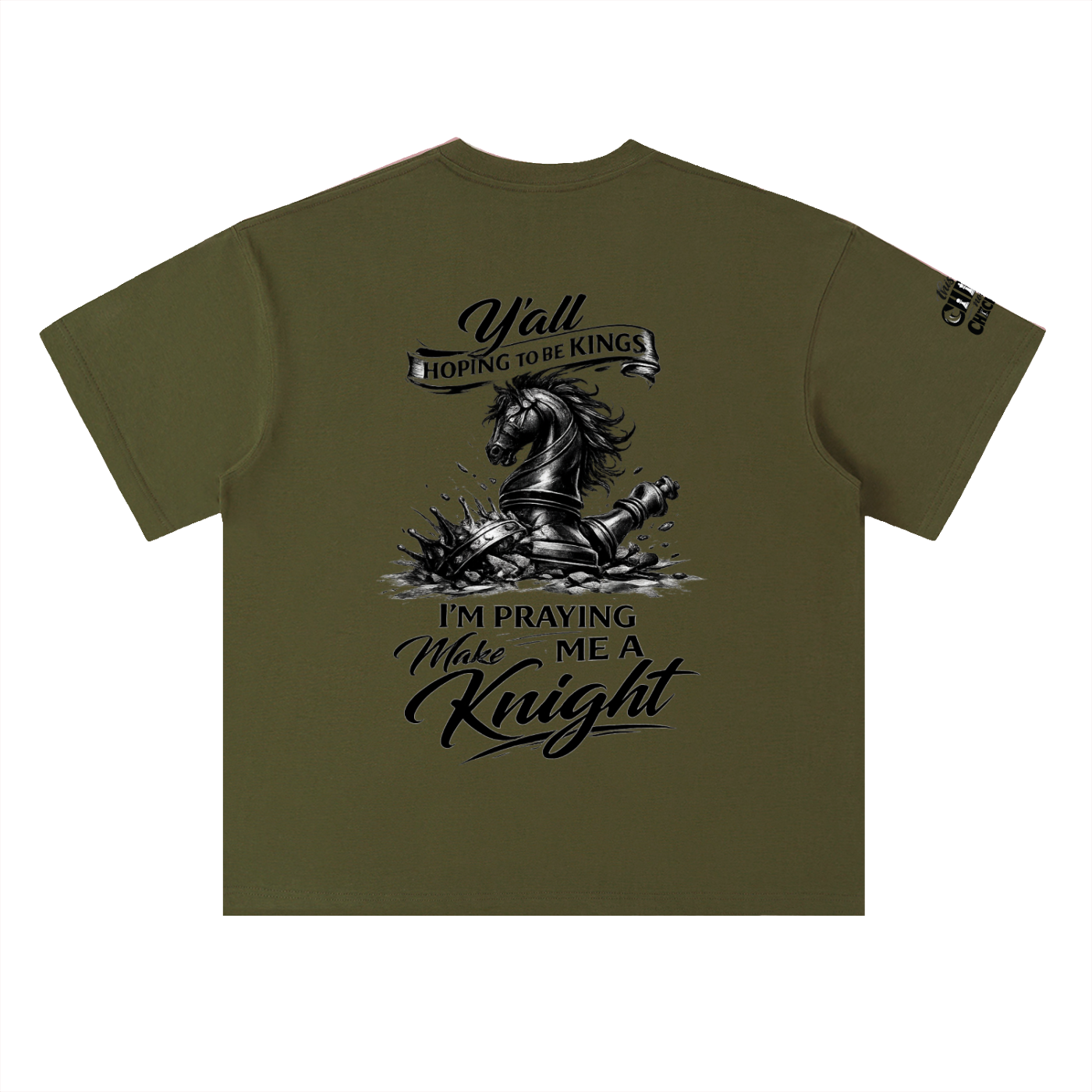 Heavyweight Drop Shoulder Cotton T-Shirt