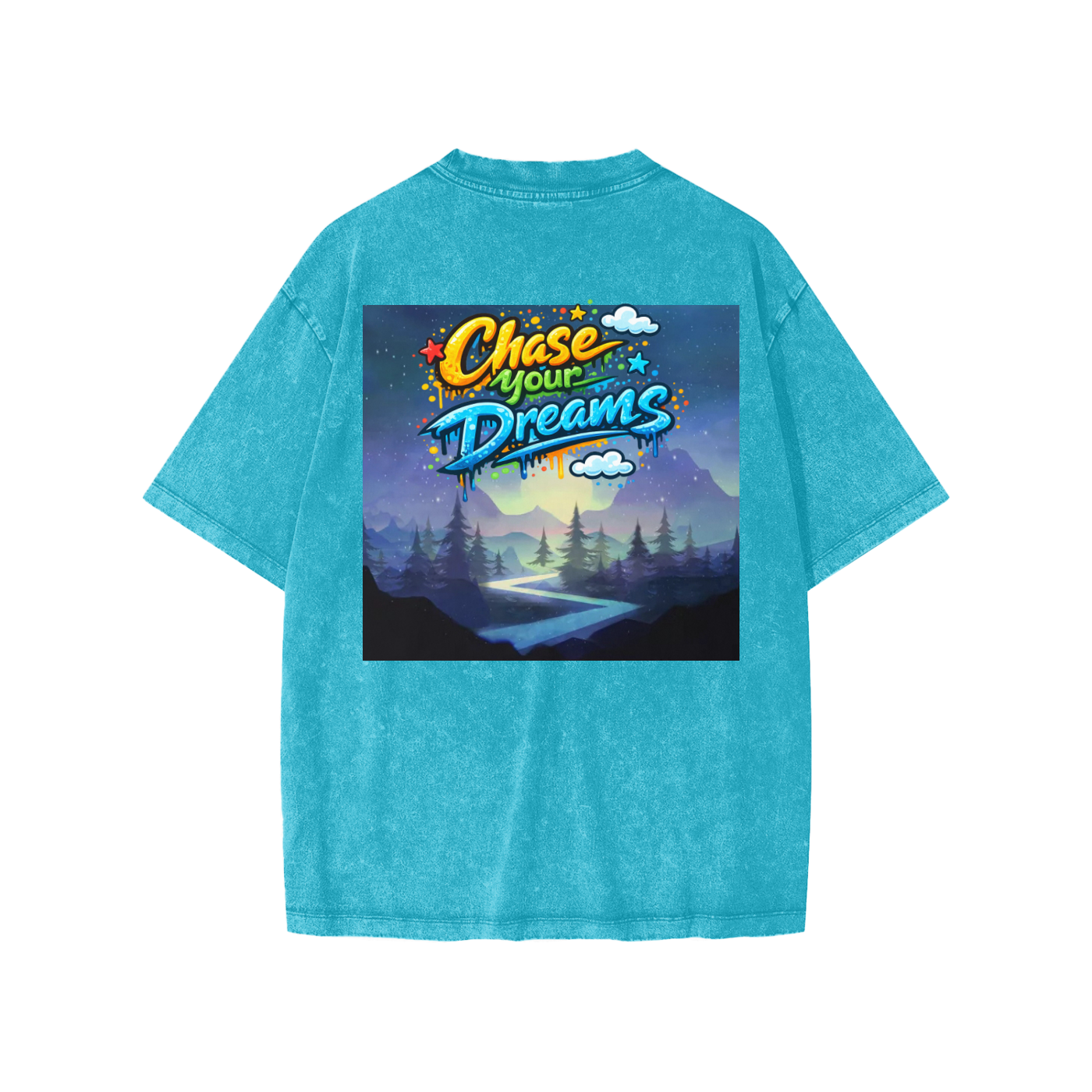 "Chase Your Dreams" Snow Washed Kids' T-Shirt