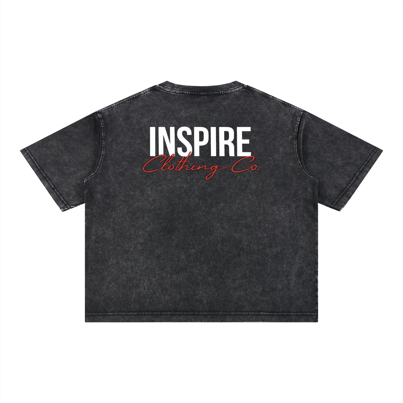 "Candle INSPIRE" Boxy Cotton T-Shirt