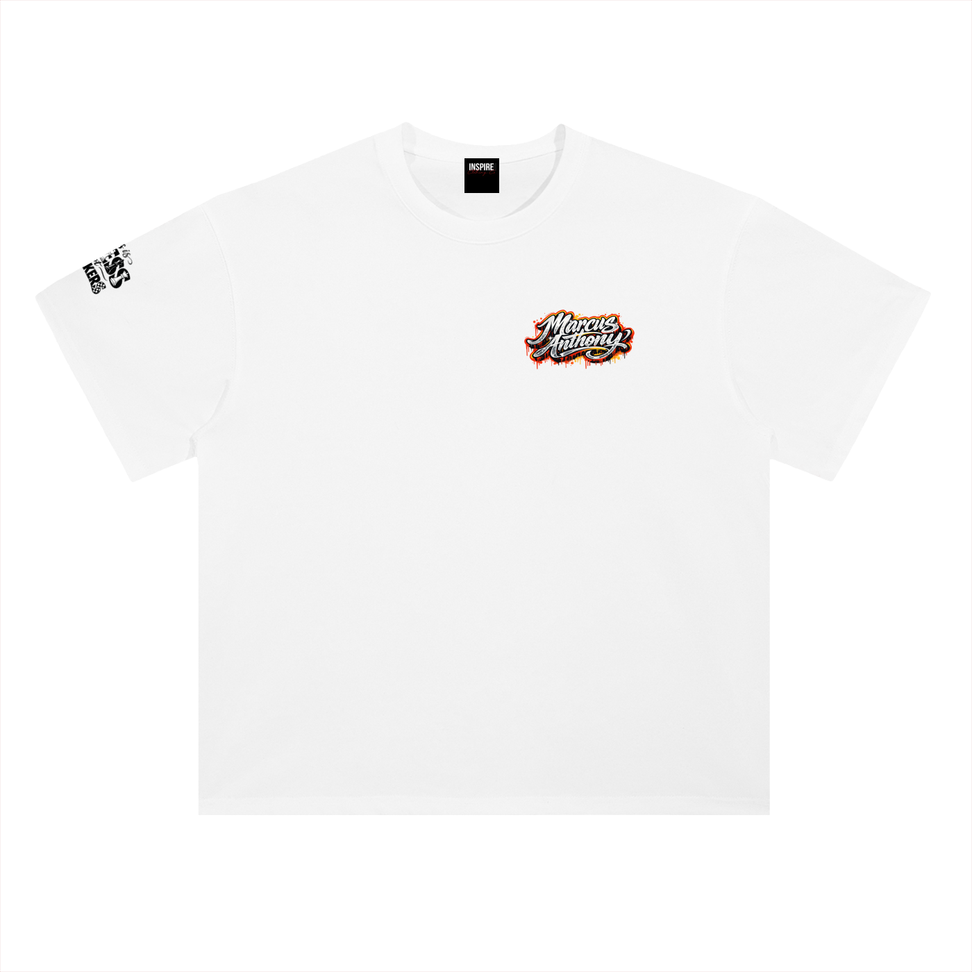 Heavyweight Drop Shoulder Cotton T-Shirt