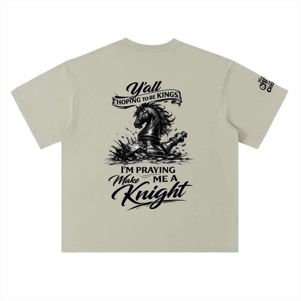 Heavyweight Drop Shoulder Cotton T-Shirt