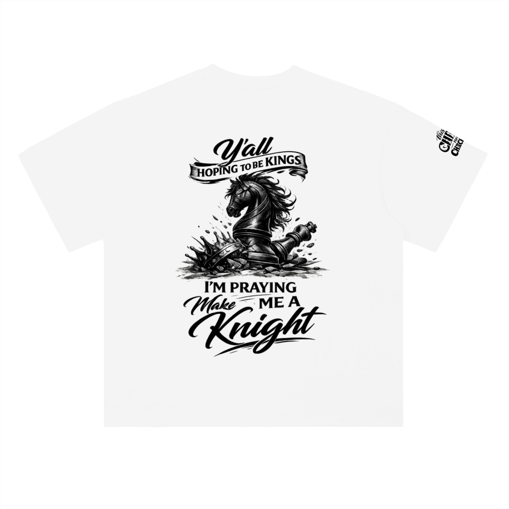 Heavyweight Drop Shoulder Cotton T-Shirt
