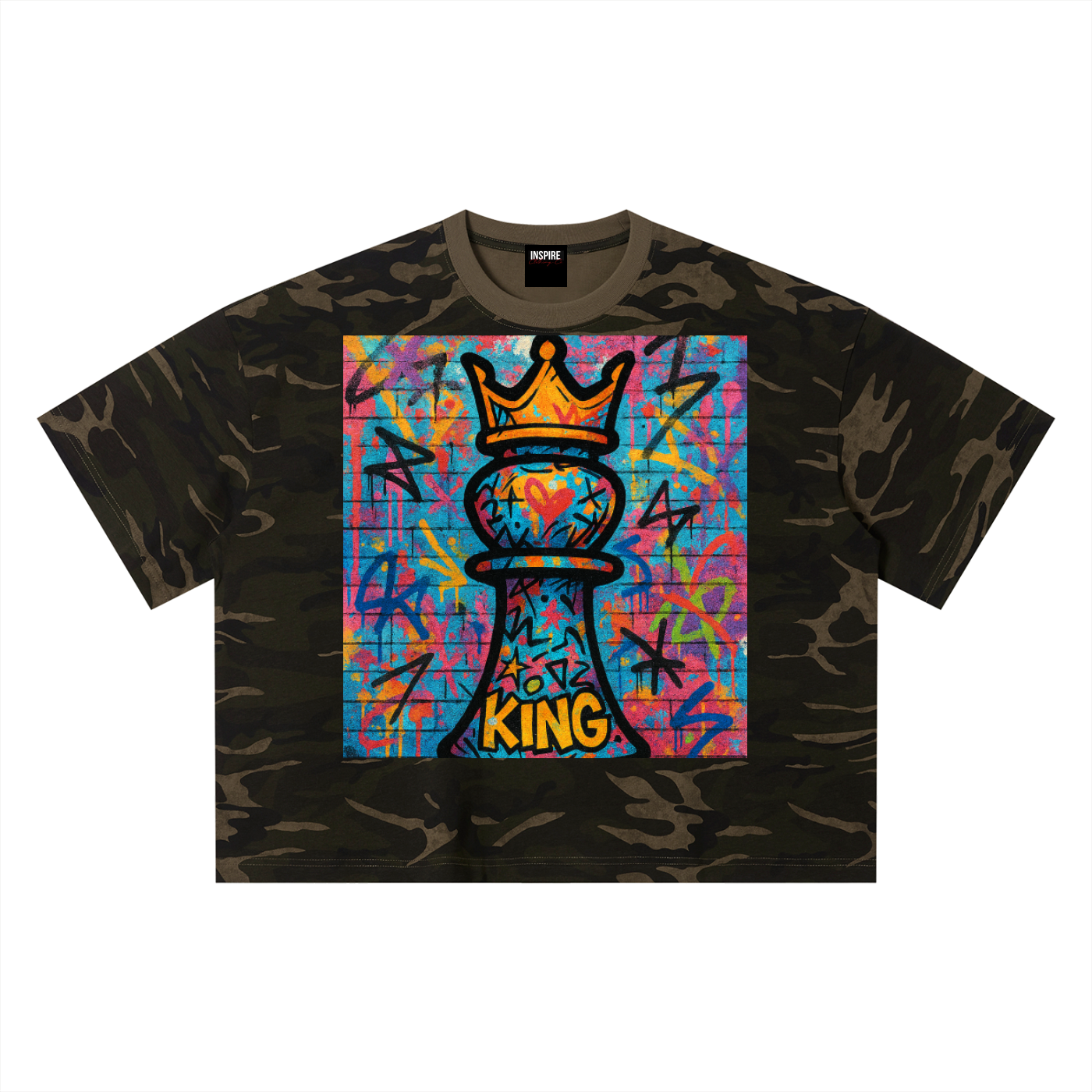 King $kye Camo T-Shirt