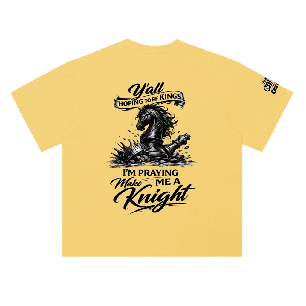 Heavyweight Drop Shoulder Cotton T-Shirt