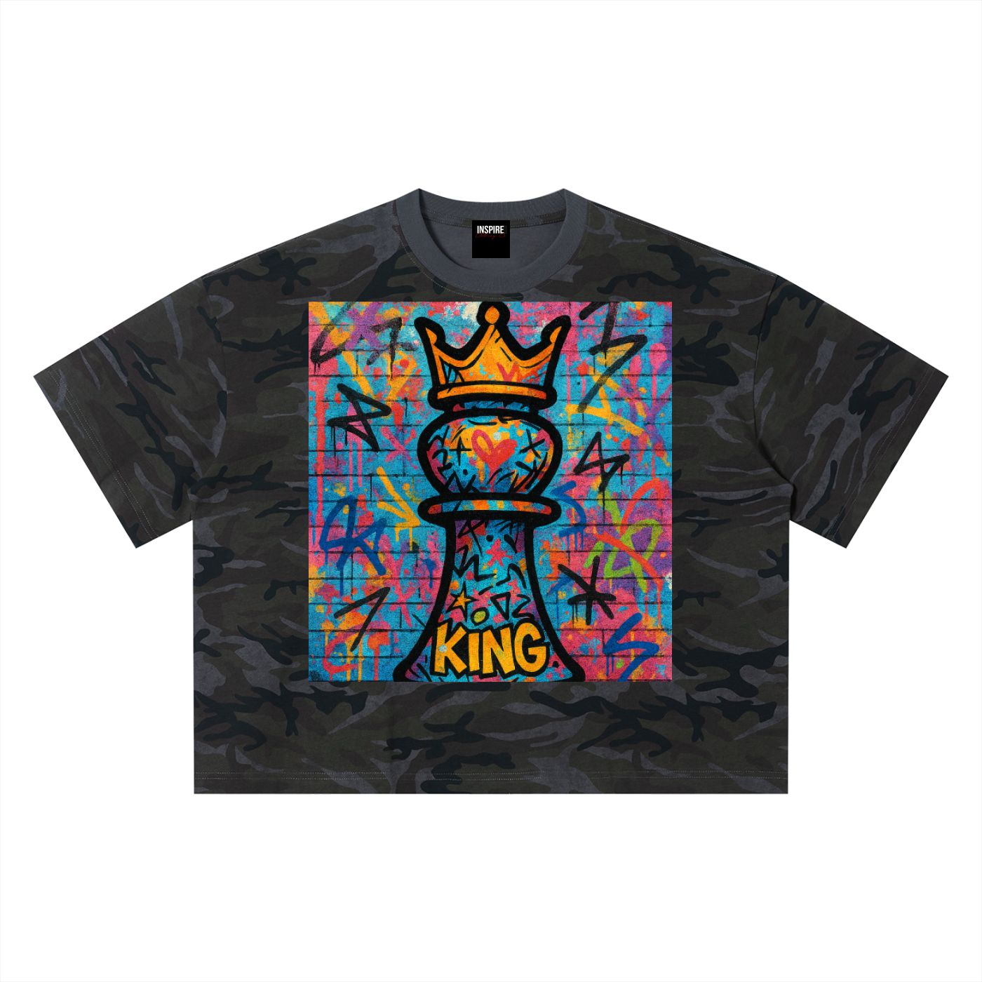 King $kye Camo T-Shirt